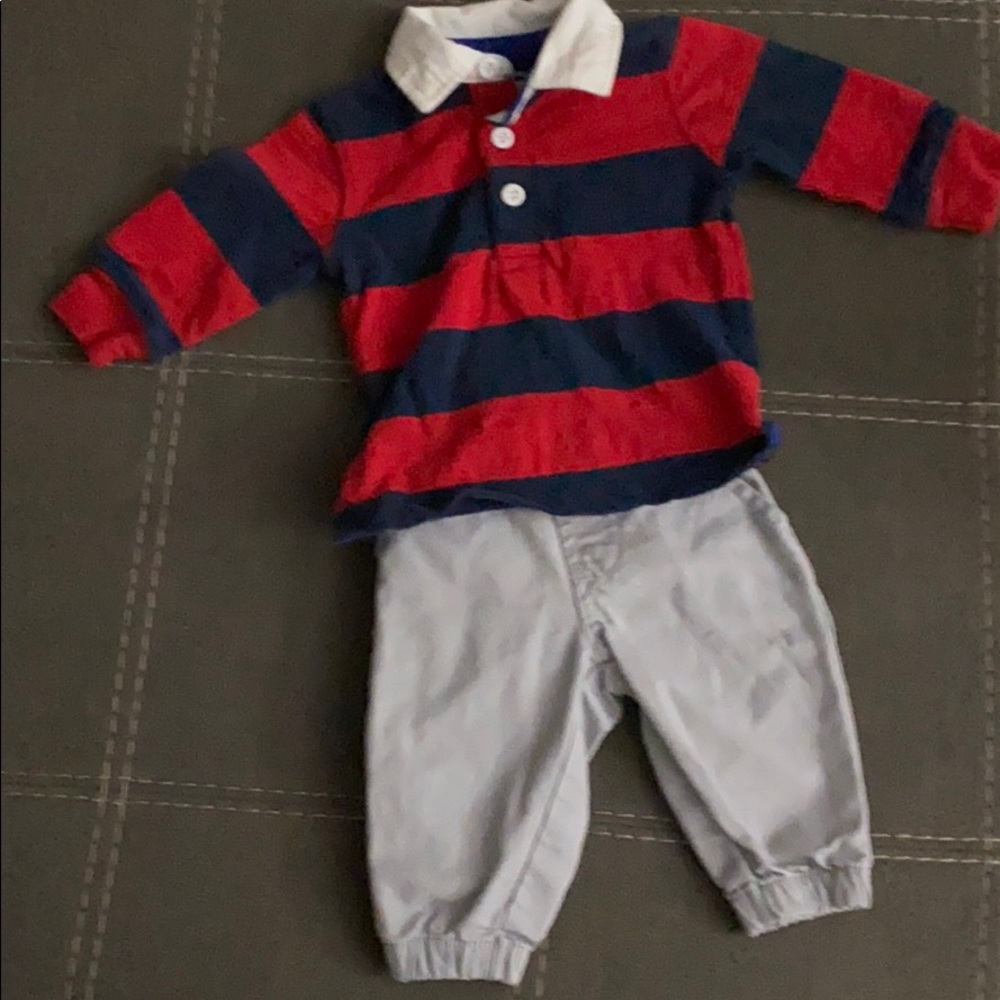Rugby Polo and joggers